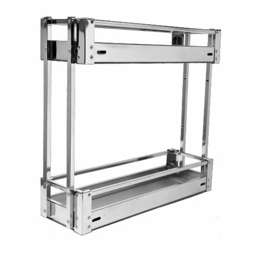 Stainless Steel Bottle Pullout Basket 01