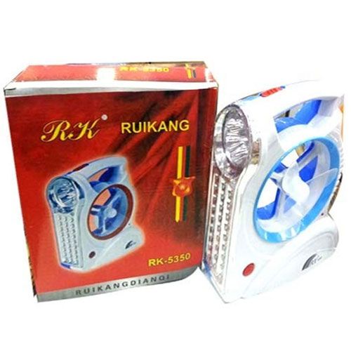 LED Torch With Mini Fan