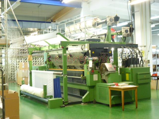 Used Karl Mayer Raschel Knitting Machine