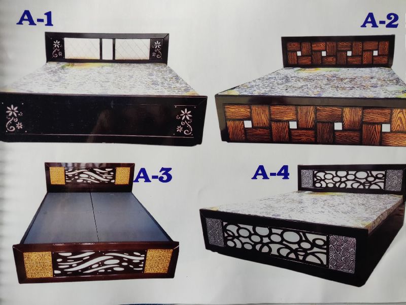 Wooden Double Bed 05