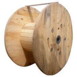 Wooden Cable Drum 01