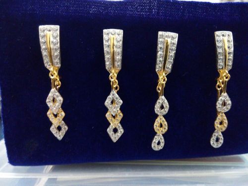 Manufacturer of Ladies 22k gold fancy plain earring -lpe150 | Jewelxy -  149205