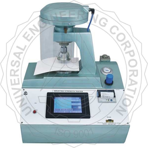 Paper Bursting Strength Tester Touch Screen Controlled