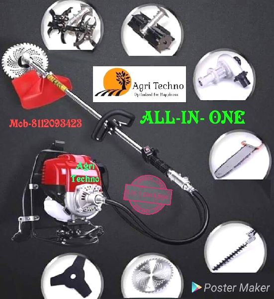 9 in 1 Brush Cutter with All Attachment