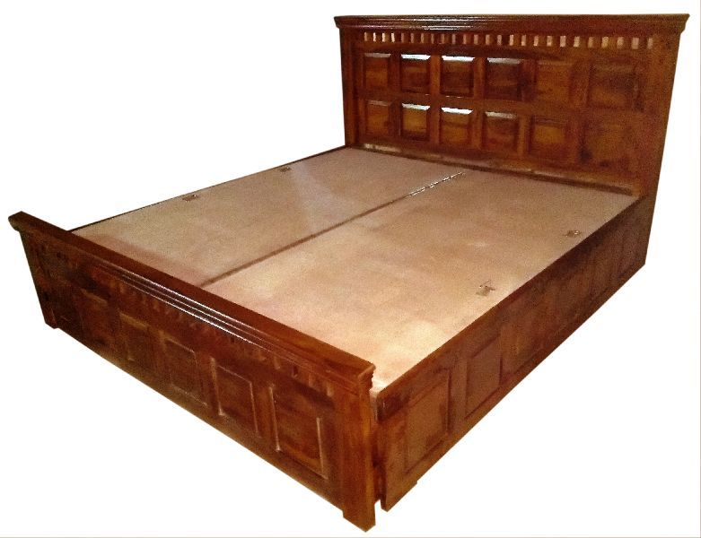 BD KNG - 180195 1 TR & 1 BX Wooden Box Bed