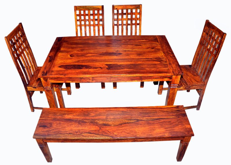 DT TPG - 175 Wooden Dining Table Set
