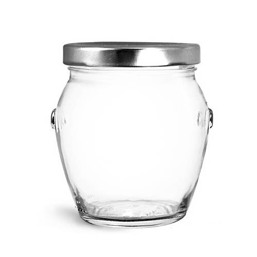 Honey Glass Pot Jars