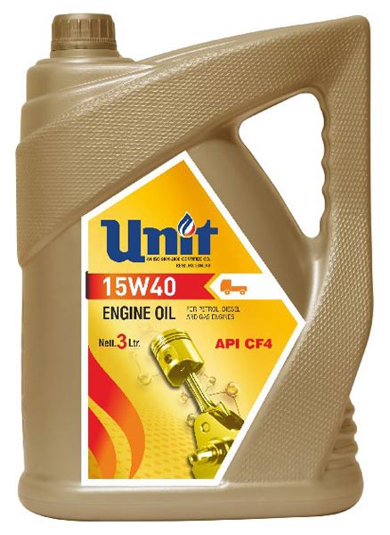 UNIT 15W40 Multi Grade Engine Oil (API CF4)