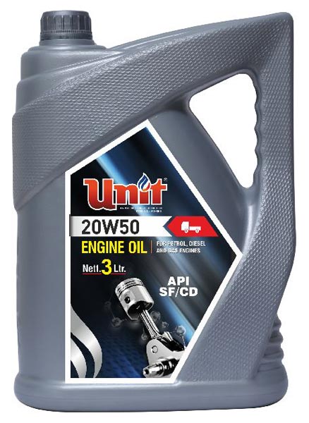 UNIT 20W50 Gas Engine Oil (API CD/SF)