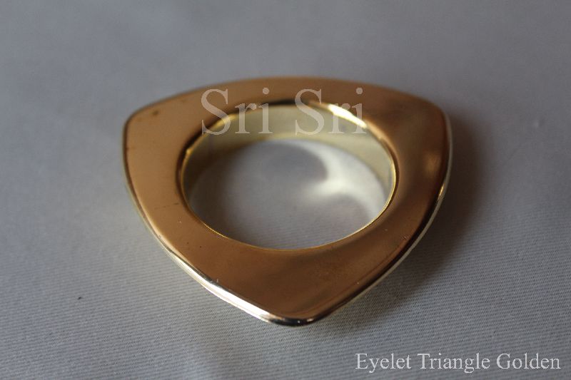 Eyelet Triangle Golden