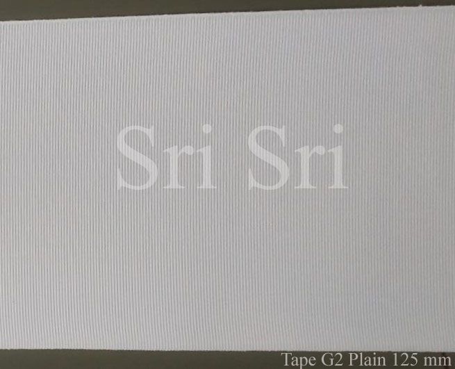 G2 Plain 125 mm Curtain Tape