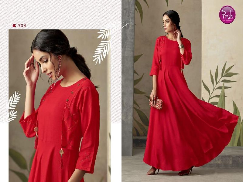 D No. 904 Rayon Gown