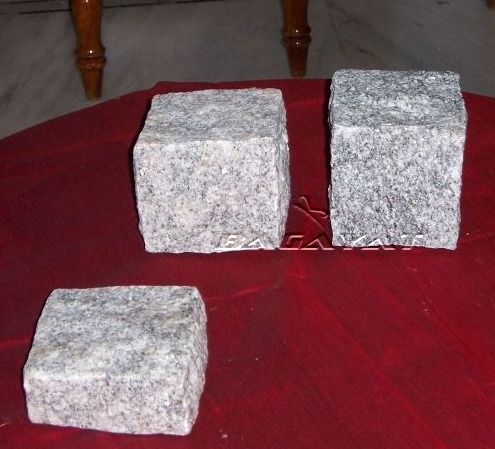 Grey Granite Stone Cobbles