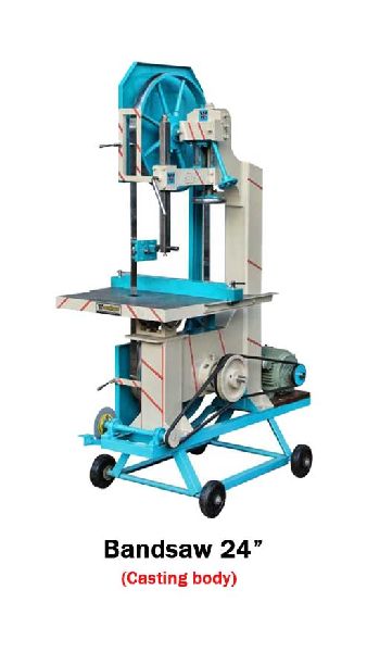24 Inch Casting Body Bandsaw Machine Without Loose Jam Pulley System