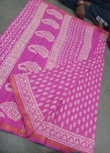 Amber chanderi cotton sarees price range wholesale | Kiran's Boutique-vdbnhatranghotel.vn
