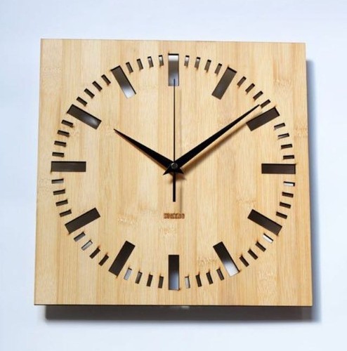 Wooden Wall Clock