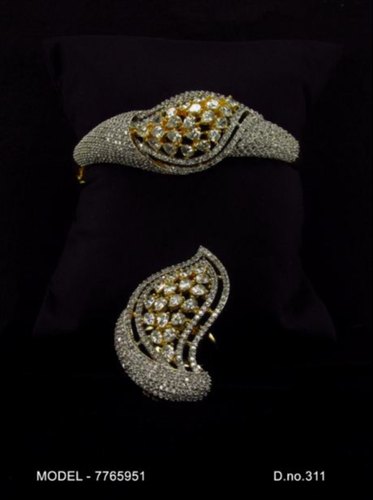 Antique American Diamond Earrings
