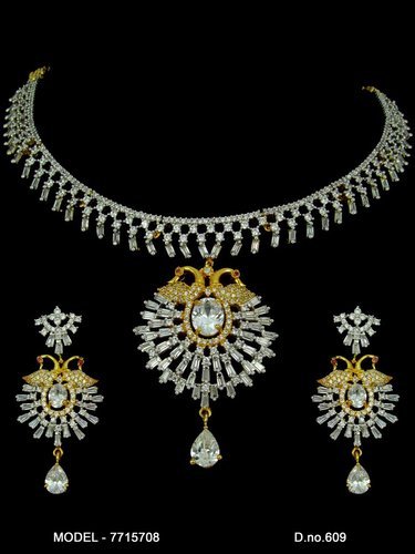 Fancy Diamond Jewellery Set