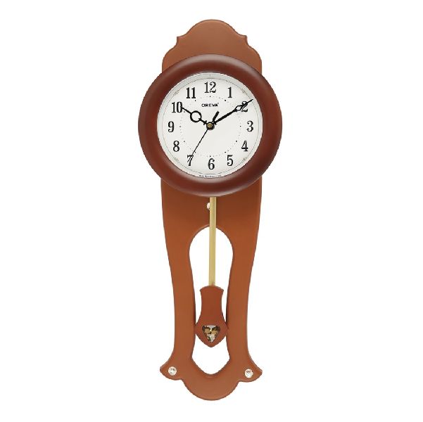 AQ 2267 SS Pendulum Analog Clock