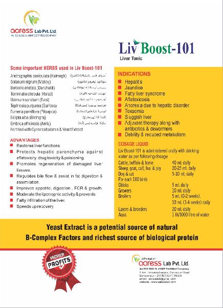 LIV -boost 101 Liver Tonic Supplement