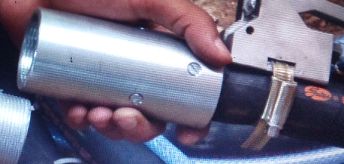 Nozzle Holder/ Portable grit/abrasive/sand blasting machine nozzle holder