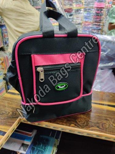 Black & Pink Lunch Bag