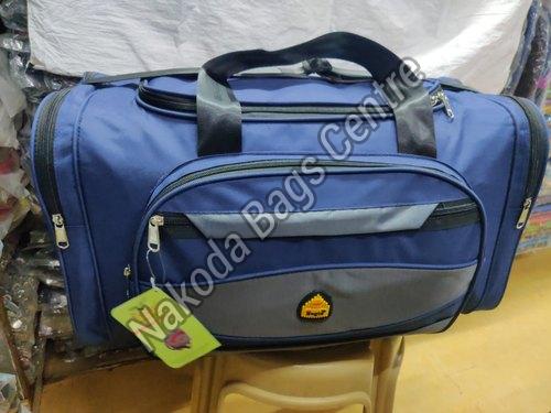 Blue & Grey Travel Bag