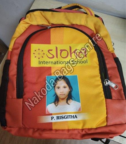 Multicolored School Bag
