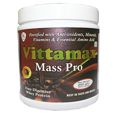 Chocolate Flavored 200gm Mass Pro Protein Powder