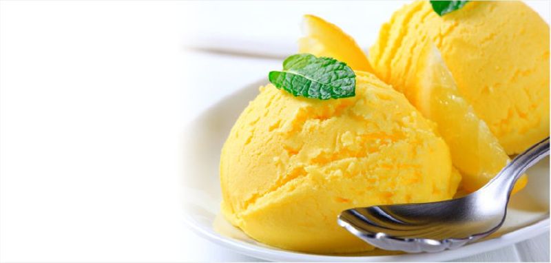 Mango Alphonso Ice Cream Flavour