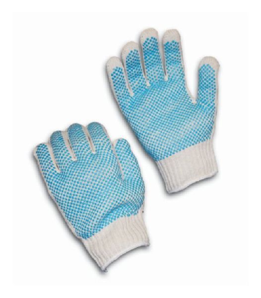 Dotted Cotton Knitted Gloves