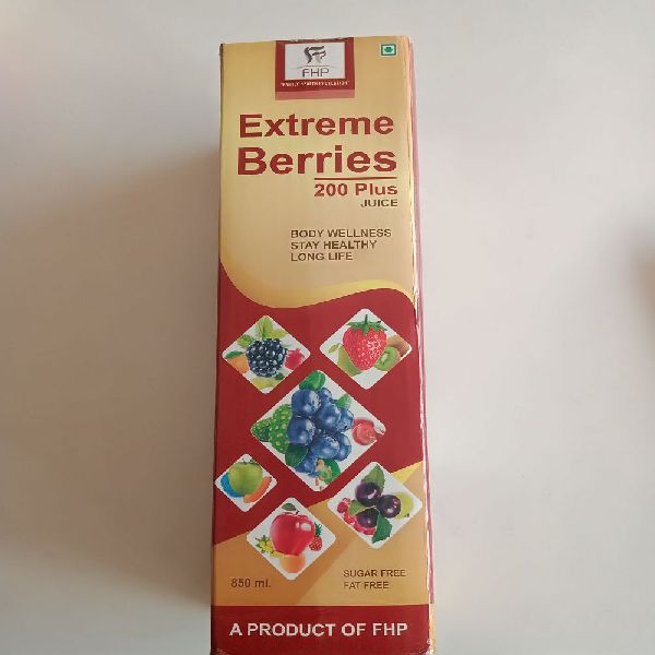 Extreme Berries 200 Plus Juice