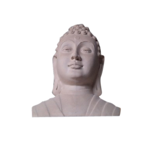 FRP Buddha Head Statue