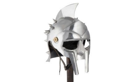 Armor,18 gauge BLACK FINNISH Gladiator IRON Helmet Medieval Helmet of REPLICA