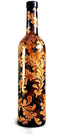 Decorative Glass Bottle Exporter Supplier from Nashik India