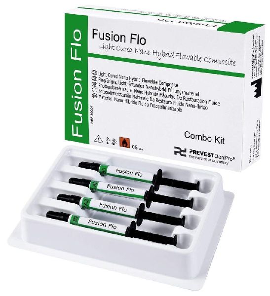 Fusion Flo Light Cured Nano Hybrid Flowable Composite Kit