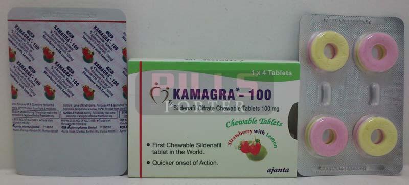 Kamagra - 100 Chewable Polo Tablets
