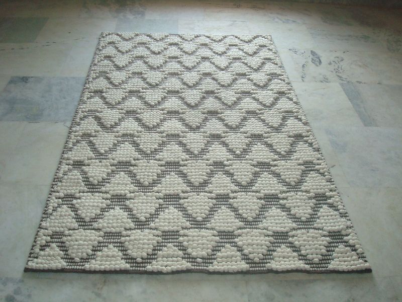 Hand Woven Protruded Carpets