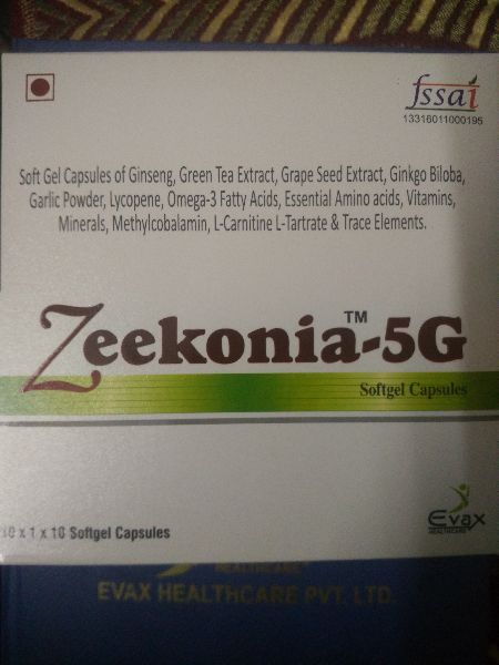 Zeekonia 5G Softgel Capsules