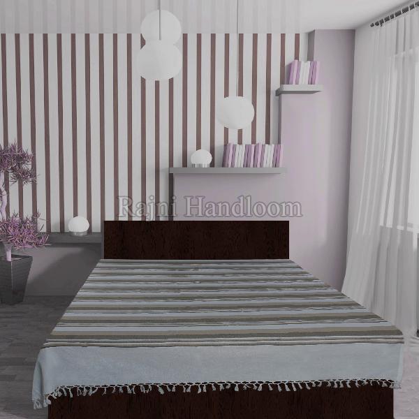 Rajni Handloom Single Bed Sheet 06