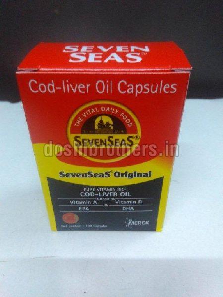 Seven Seas Cod Liver Oil Capsules