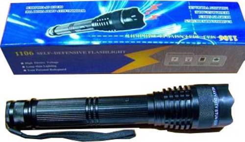 Plastic Flashlight Stun Gun