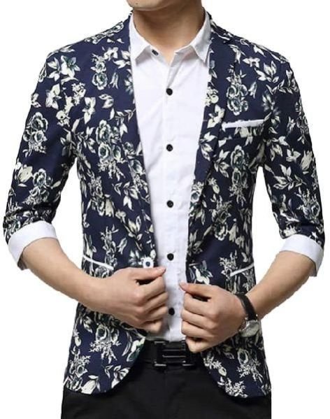 printed blazer men