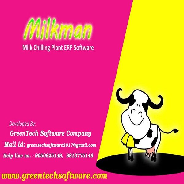 Milky Enterprise Milk Chilling Plant ERP Software 01