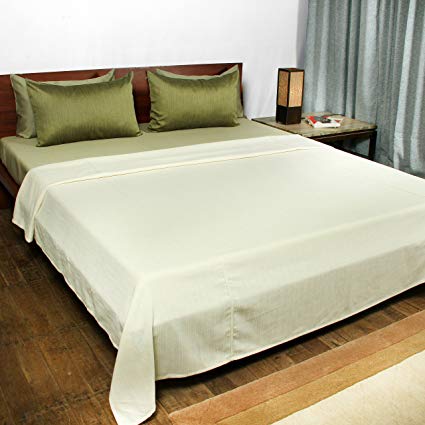 Cotton Plain Bed Cover