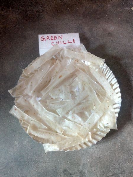 Green Chilli Ribbon Vadagam