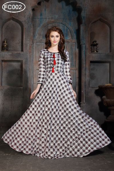 FC002 VOL-1 Rayon Kurti