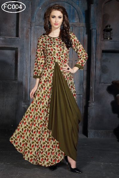 FC004 VOL-1 Rayon Kurti