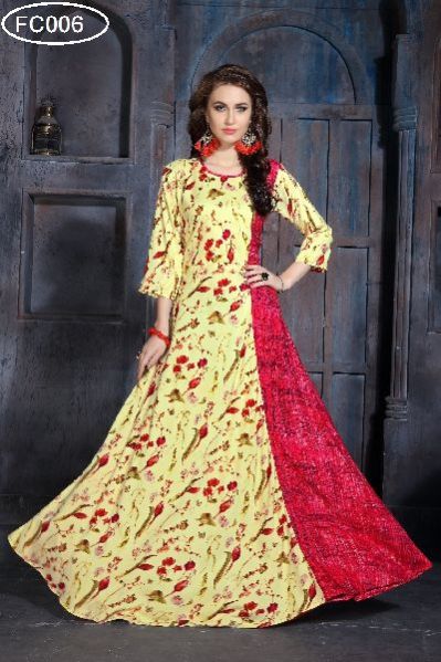 FC006 VOL-1 Rayon Kurti