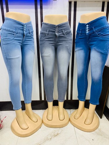 Ladies Trendy Denim Jeans